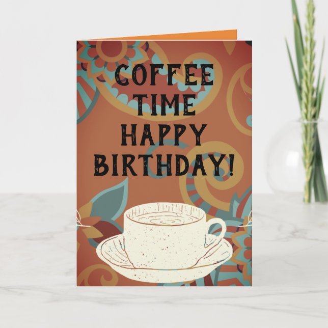 COFFEE TIME CARD (Front)