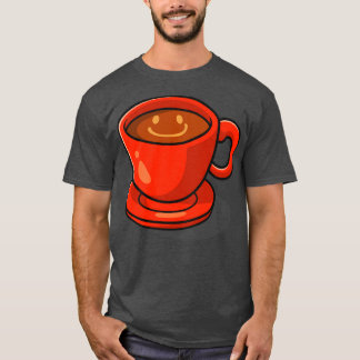 Coffee Time Cartoon T-Shirt