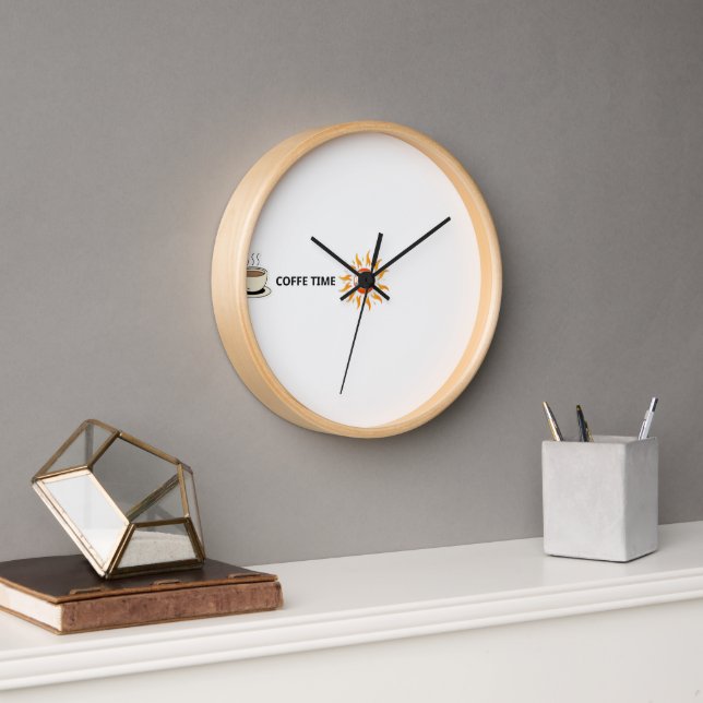 COFFEE TIME CLOCK (Office)