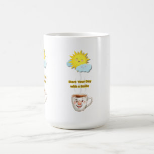 Coffee Time – Cute Smiling Cup