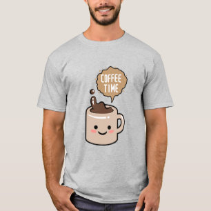 coffee time funny kawaii coffee T-Shirt