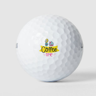 Coffee Time Golf Balls