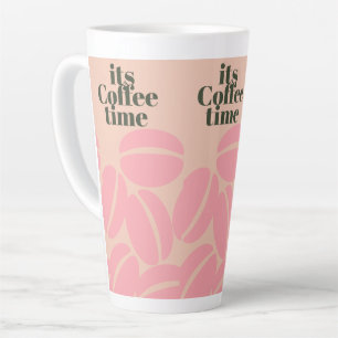 coffee time  latte mug