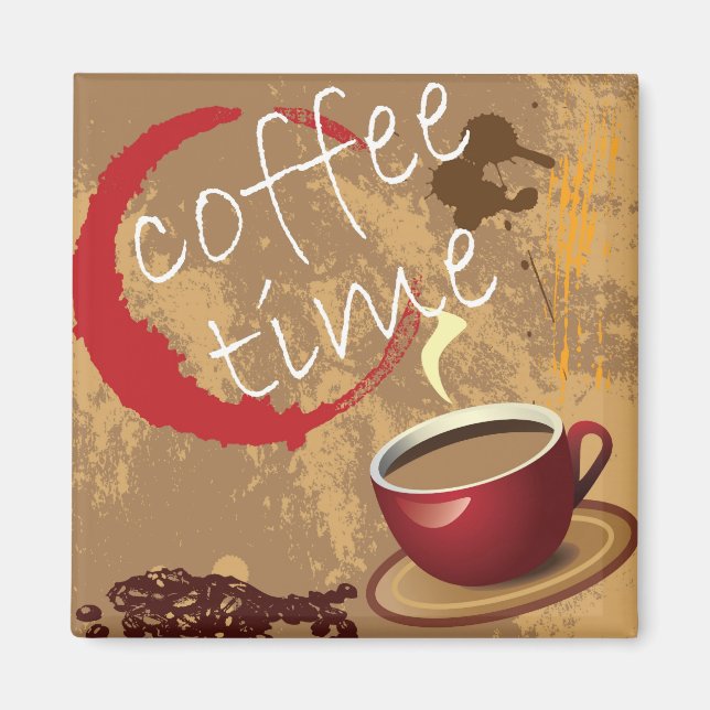 Coffee Time Magnet (Front)