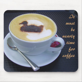 Coffee time mouse pad