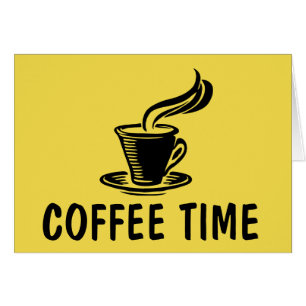 Coffee Time Notecards