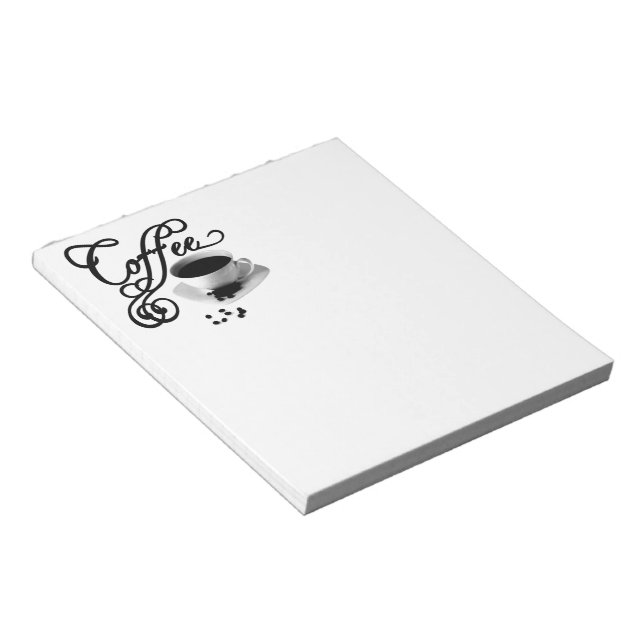 Coffee Time Notepad (Angled)