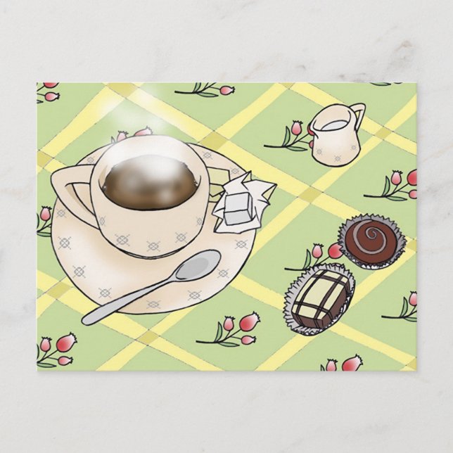 coffee time postcard (Front)