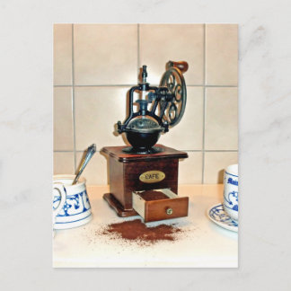 coffee time postcard