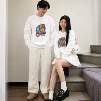 Coffee Time Retro Coffee Lover Vintage Caffeine Sweatshirt