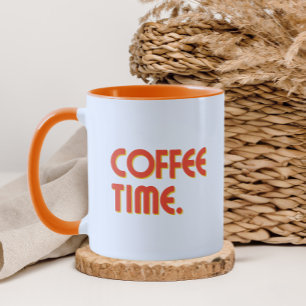 Coffee Time Simple Minimalist Everyday Mug