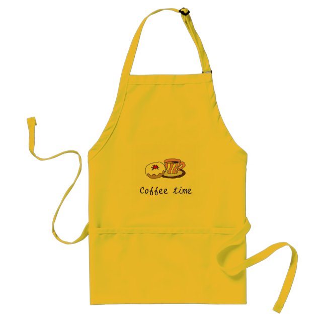 Coffee time standard apron (Front)