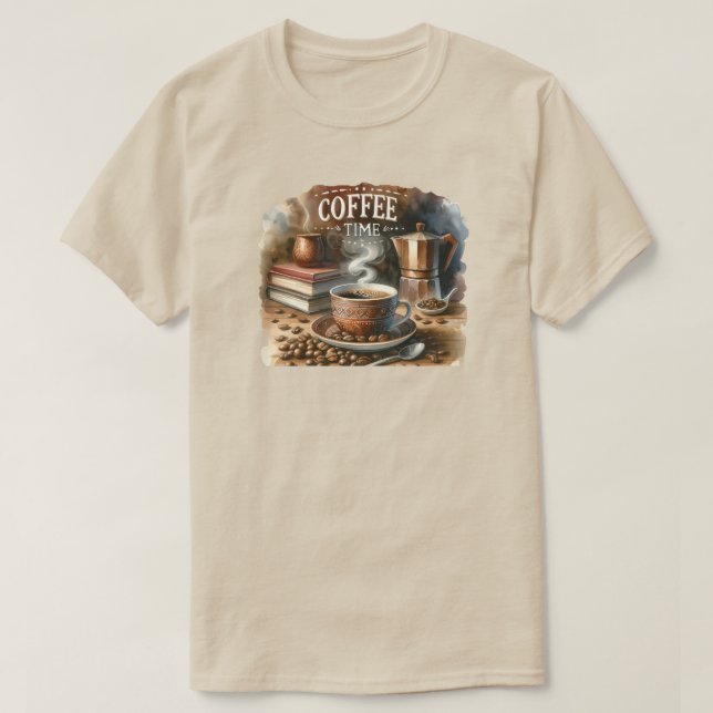 Coffee Time T-Shirt (Design Front)