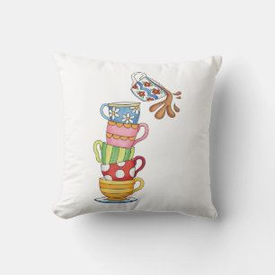 Coffee Time Throw Pillow