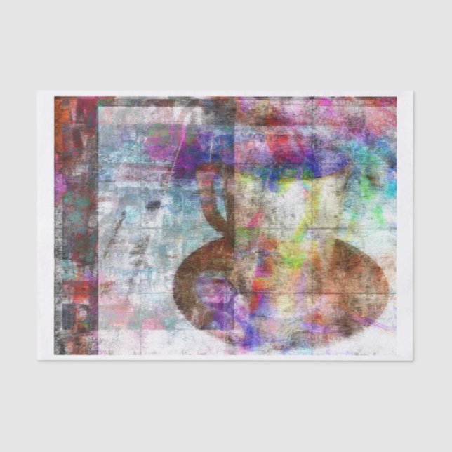 coffee time tissue paper (Front)