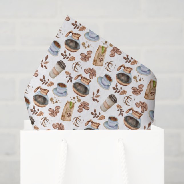 Coffee Tissue Paper (Gift Bag)
