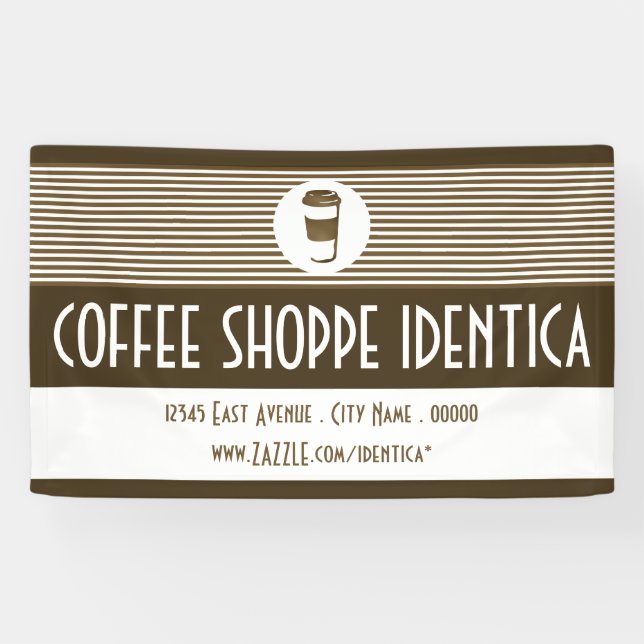 coffee to go cup shop banner (Horizontal)