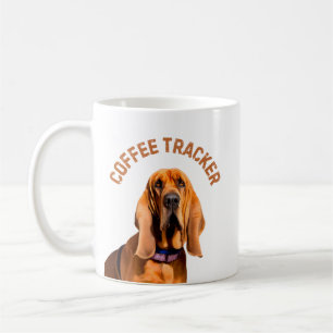 Coffee Tracker Hound Dog Mug