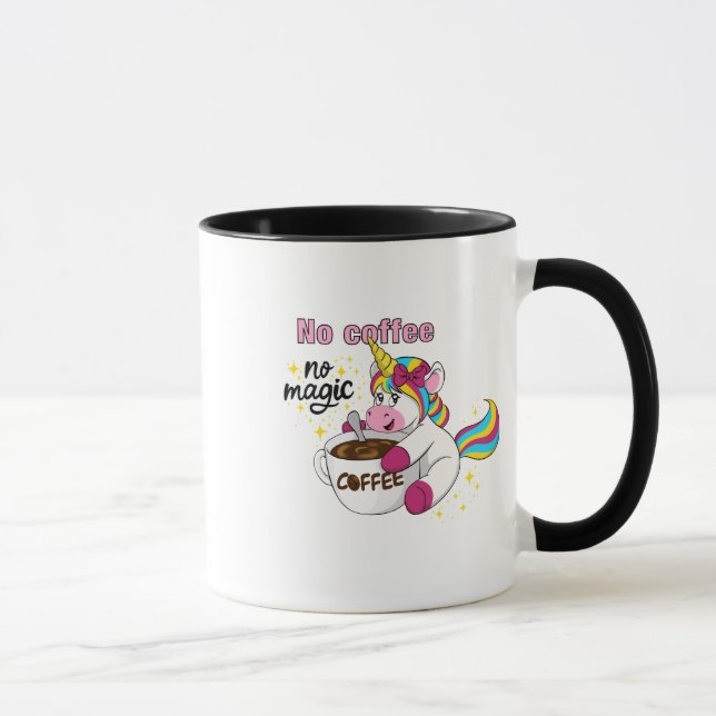 Coffee Unicorn Mug (Right)