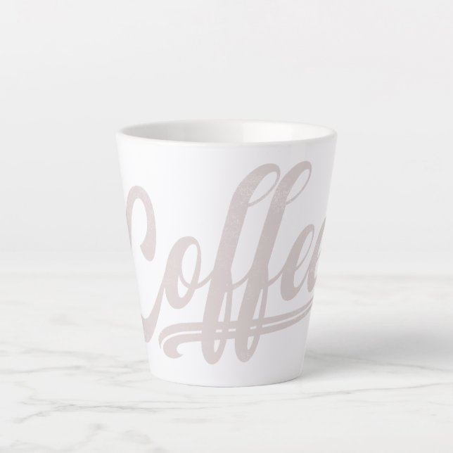 Coffee Varsity Latte Mug (Front)