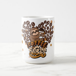 coffee vibes design mug