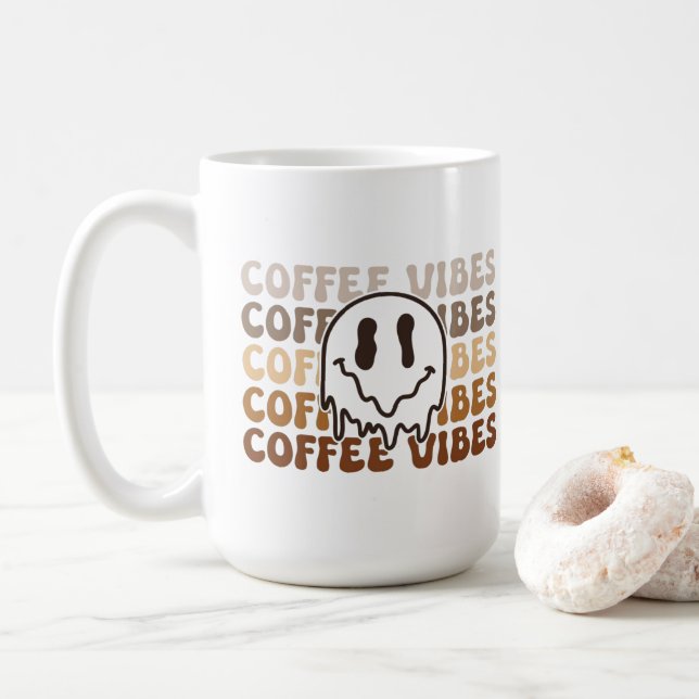 Coffee Vibes Mug (With Donut)