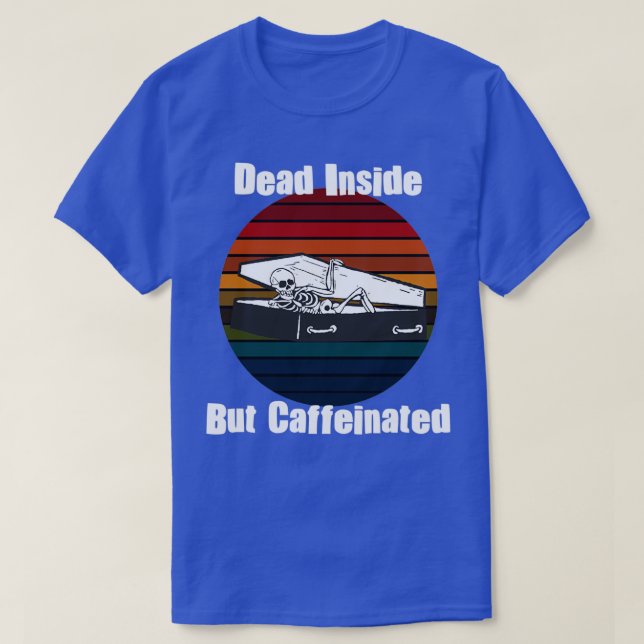 Coffee vintage caffeine T-Shirt (Design Front)