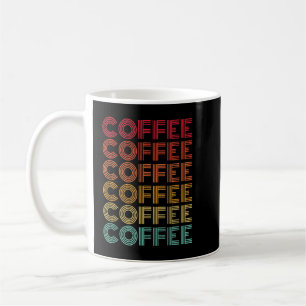 Coffee Vintage Letters Mug