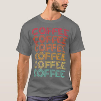 Coffee Vintage Letters T-Shirt