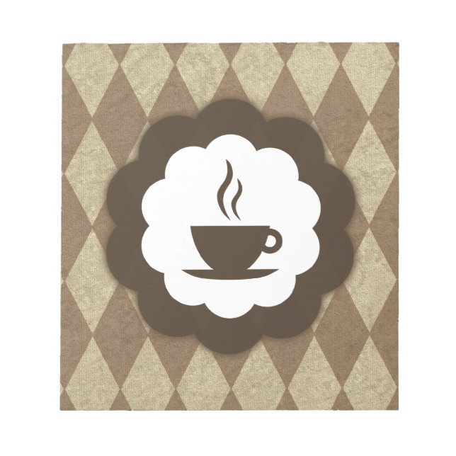 coffee vintage notepad (Front)