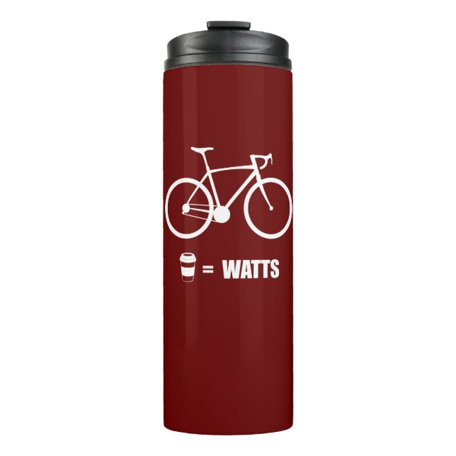 Coffee = Watts Thermal Tumbler (Front)