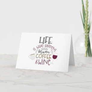 Coffee & Wine Card