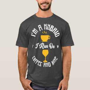 Coffee Wine Hybrid Alcohol Coffee Addict  T-Shirt