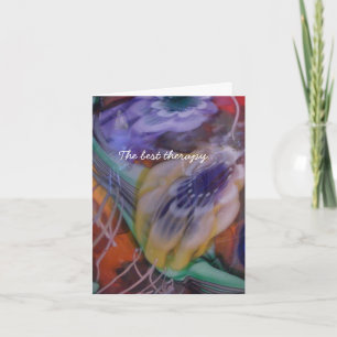 Coffee with a Friend is Therapy Card