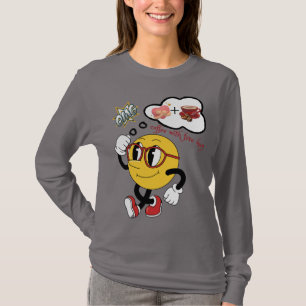 ☕ Coffee With Free Hug 🤗   Cute Emoji Women’s  T-Shirt