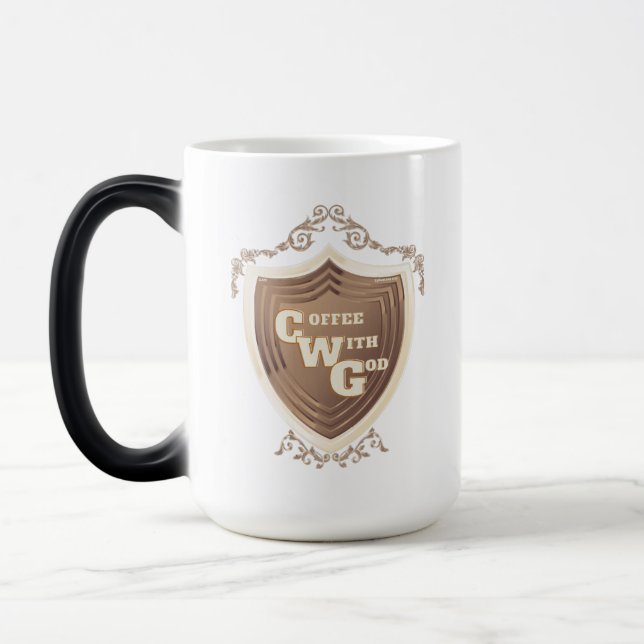 Coffee with God  Design Morph Mug (Left)