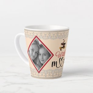 Coffee with mum latte mug