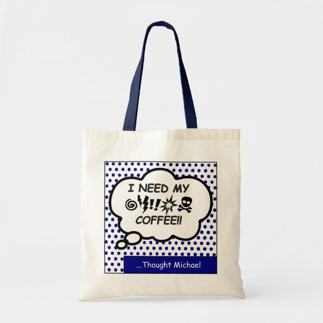 Coffee Withdrawal Tote Bag (Front)