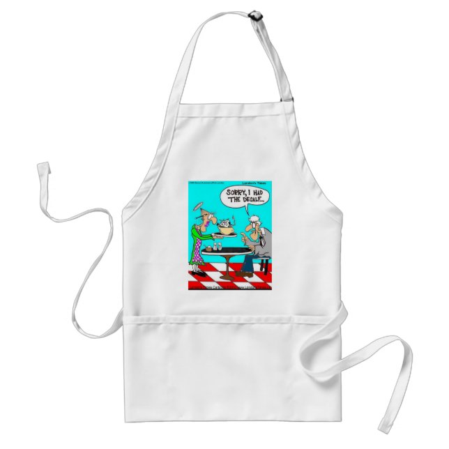 Coffee Without Cows Funny Tees Mugs & Gifts Standard Apron (Front)