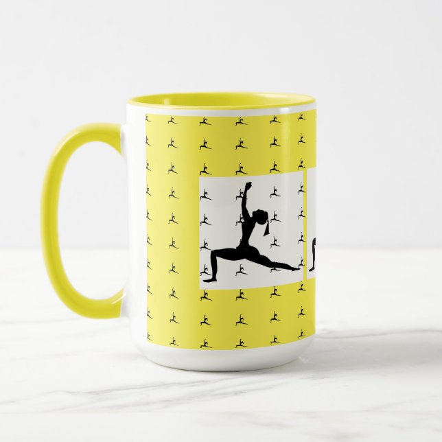 Coffee & Yoga  Mug (Left)
