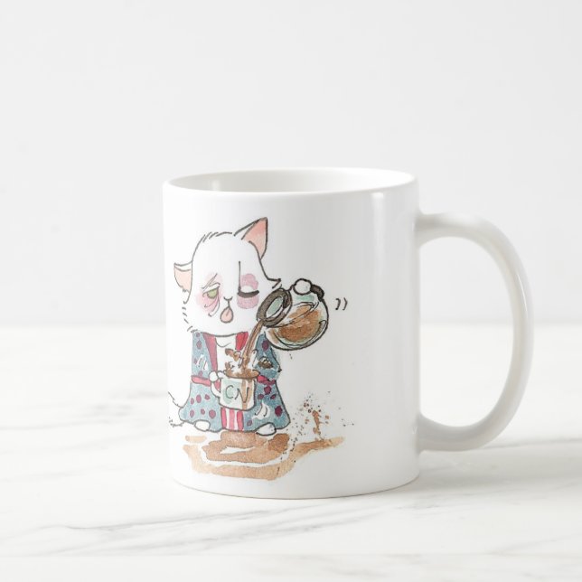 Coffee Zombie Coffee Mug (Right)