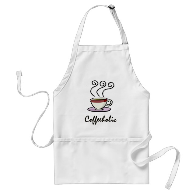 coffeeholic apron (Front)