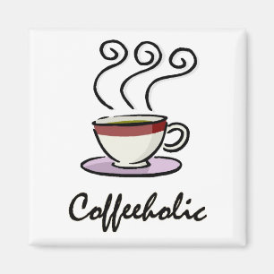 coffeeholic magnet
