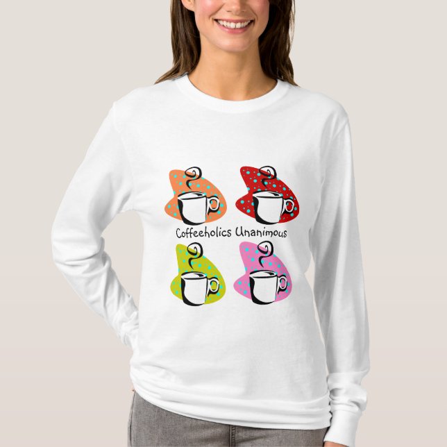 Coffeeholics T-Shirts (Front)