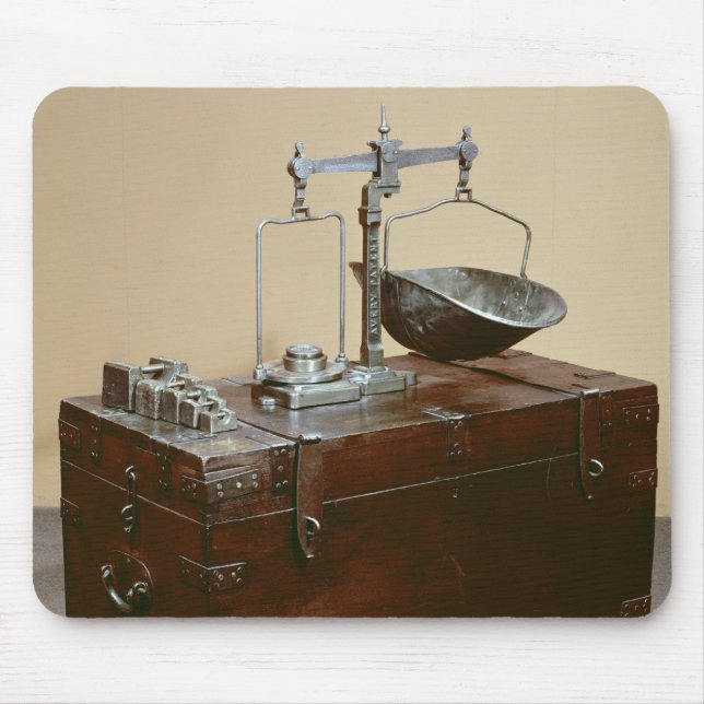 Coffer and scales mouse pad (Front)