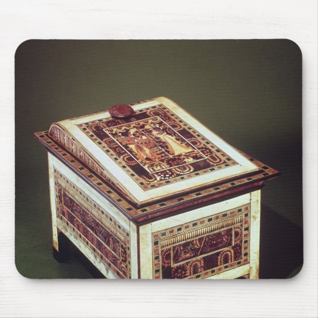 Coffer, from the Tomb of Tutankhamun Mouse Pad (Front)