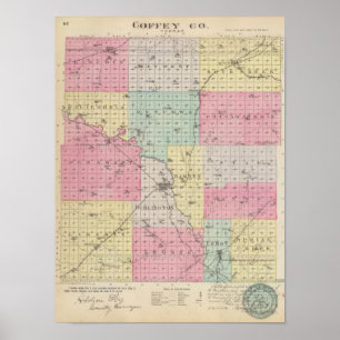 Coffey County, Kansas Poster