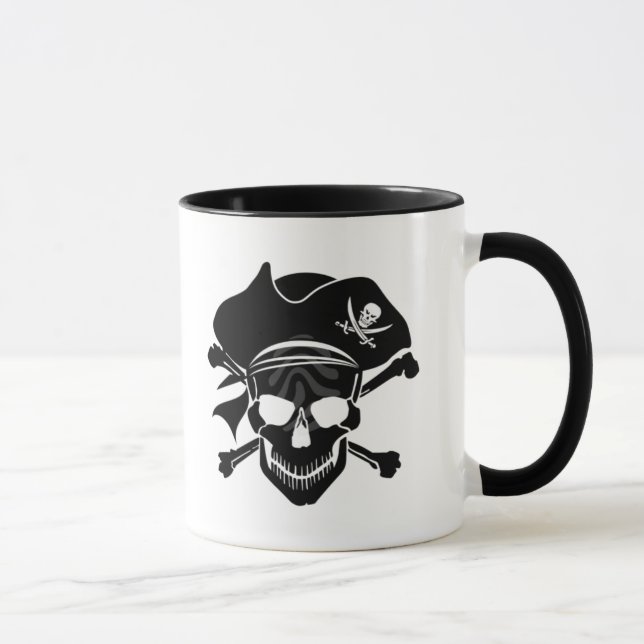Cofffee Mug-Pirate Skull Mug (Right)
