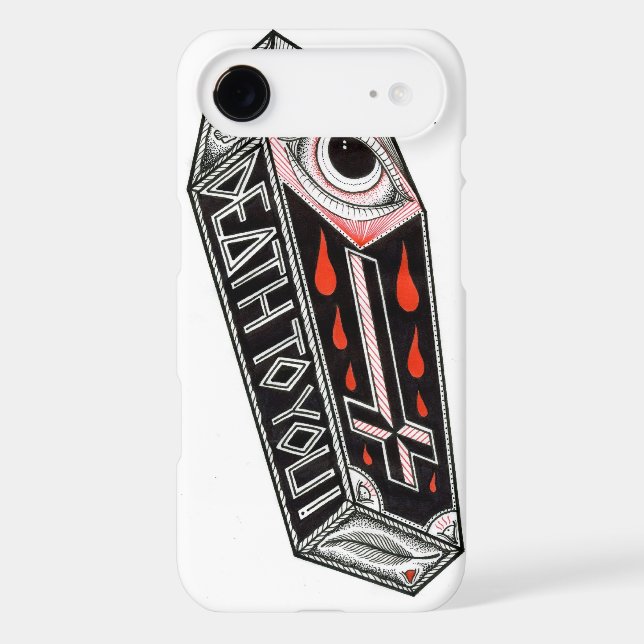 coffin Case-Mate iPhone case (Back)