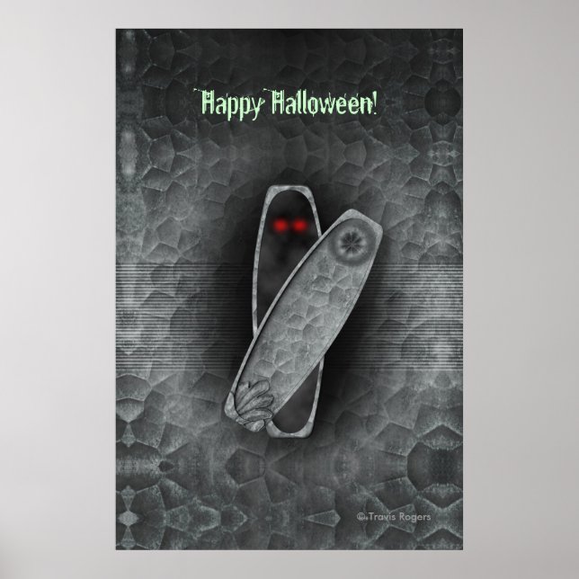 Coffin - Halloween Poster (Front)
